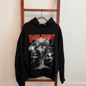 Darc Sport Black and Red Hoodie